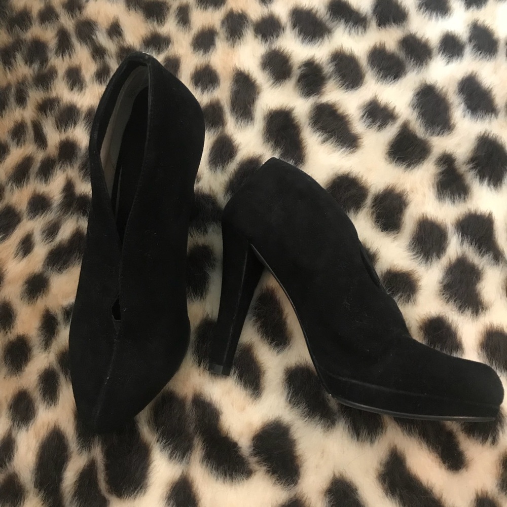 Black Micheal Kors Booties
